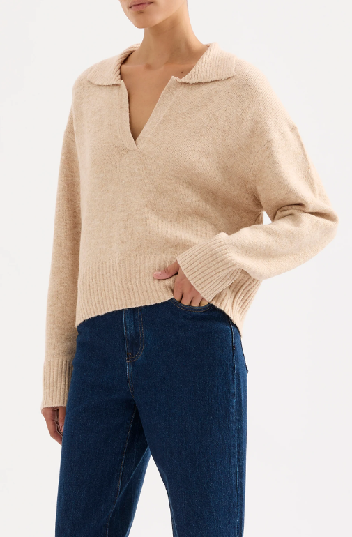 Nude Lucy Kinsley Rugby Knit - Oatmeal