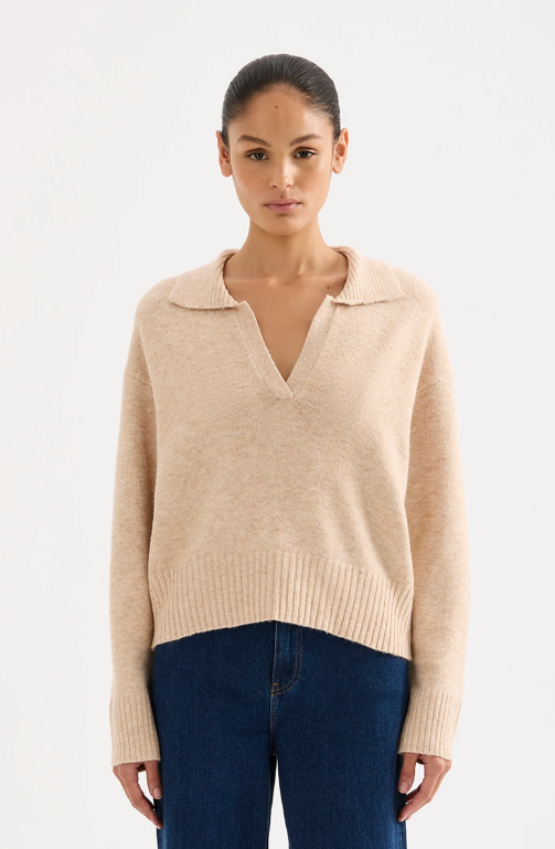 Nude Lucy Kinsley Rugby Knit - Oatmeal