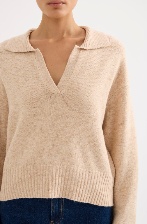 Nude Lucy Kinsley Rugby Knit - Oatmeal