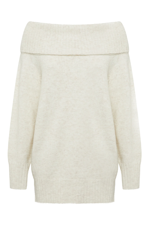 Nude Lucy Abbott Off Shoulder Knit - Ivory