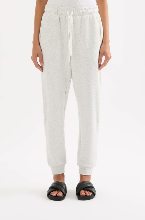 Nude Lucy Carter Classic Trackpant - Snow Marle