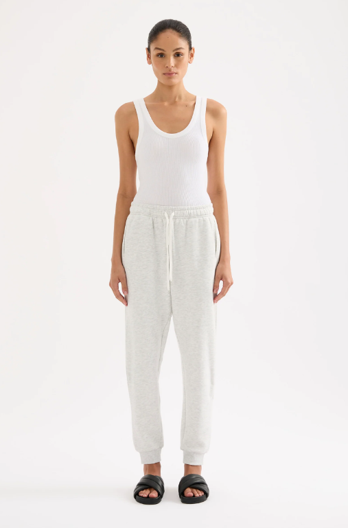 Nude Lucy Carter Classic Trackpant - Snow Marle