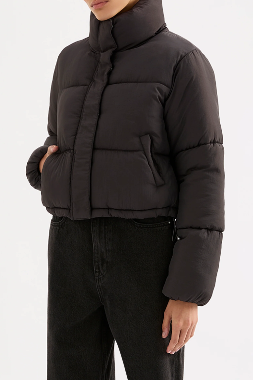 Nude Lucy Topher Puffer Jacket - Coal