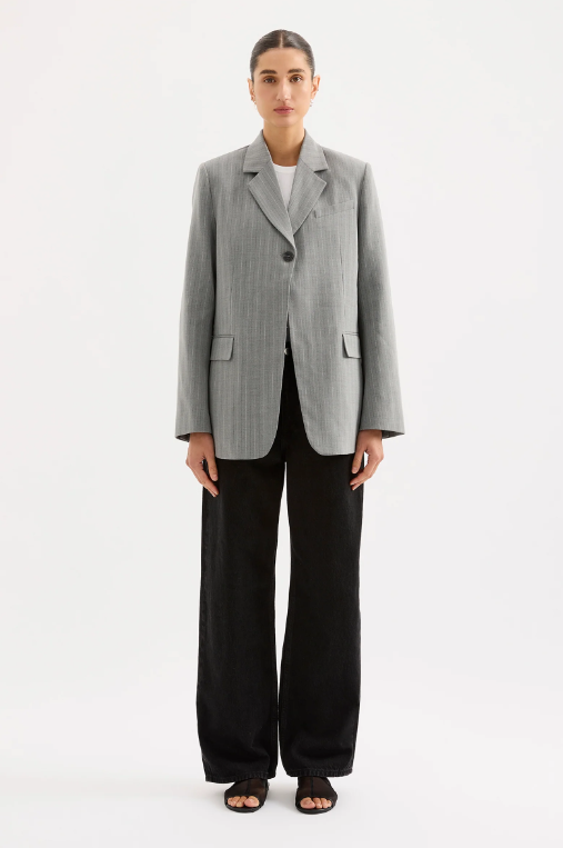 Nude Lucy Cilia Blazer - Steel Stripe