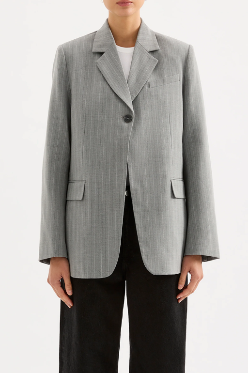 Nude Lucy Cilia Blazer - Steel Stripe