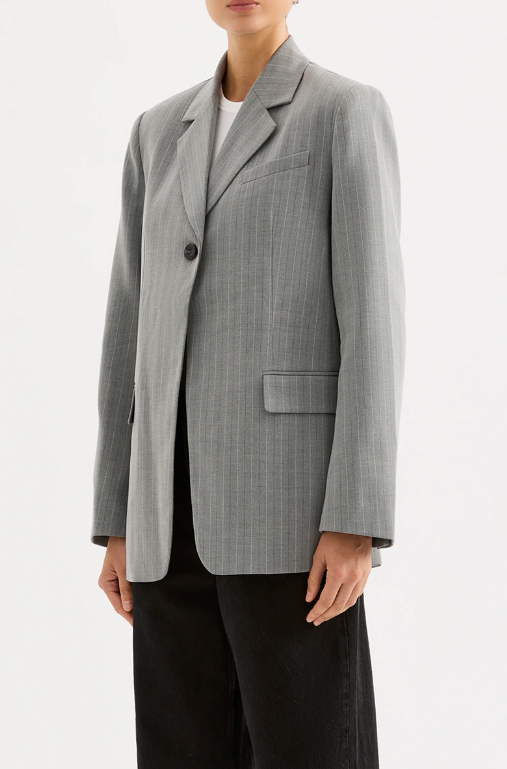 Nude Lucy Cilia Blazer - Steel Stripe