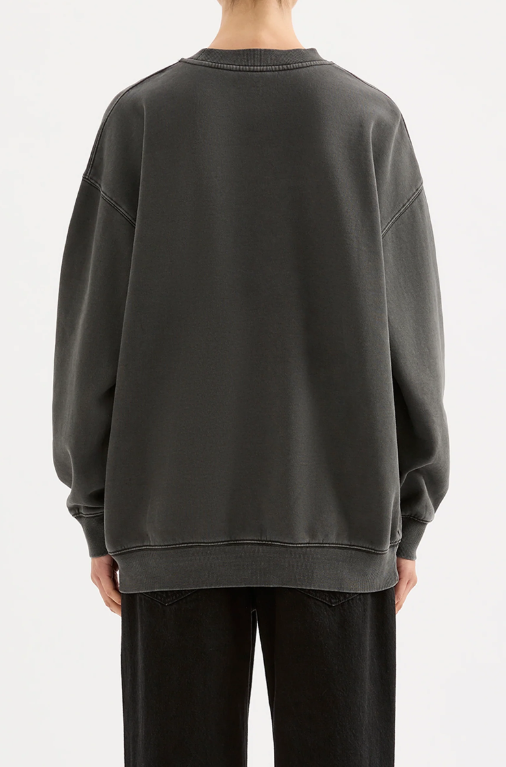 Nude Lucy Oversized Sweat - Washed Black