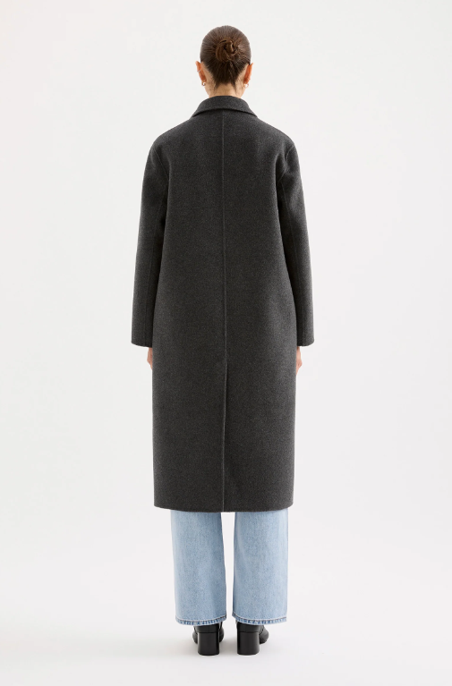 Nude Lucy Riley Wool Coat - Charcoal