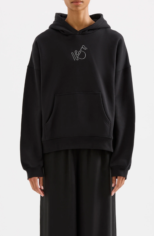 Nude Lucy Nude Signature Hoodie - Black