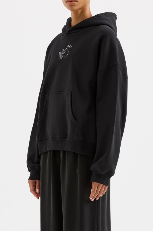 Nude Lucy Nude Signature Hoodie - Black