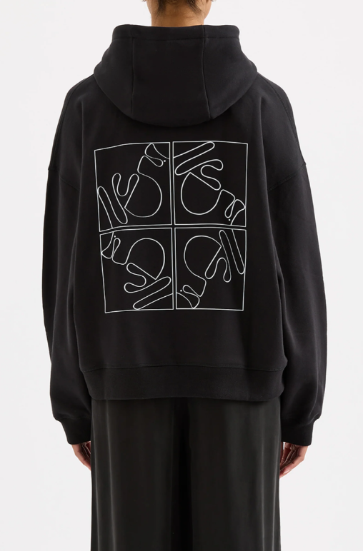 Nude Lucy Nude Signature Hoodie - Black