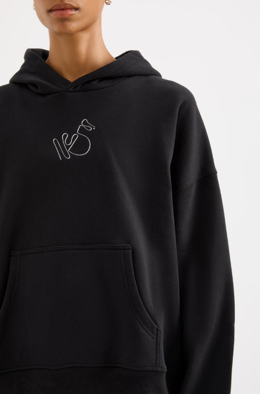 Nude Lucy Nude Signature Hoodie - Black