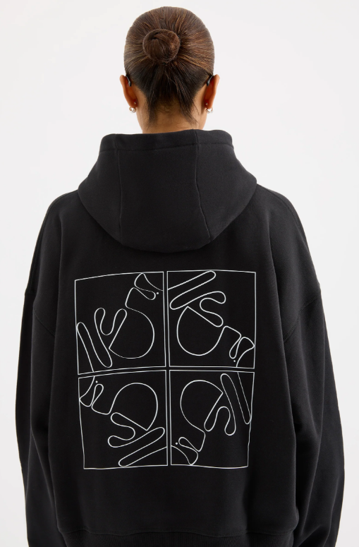 Nude Lucy Nude Signature Hoodie - Black