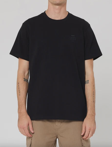 Neuw Denim Neuw Rib Band Tee - Black