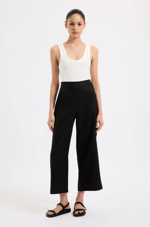 Nude Lucy Thilda Lilen Culotte - Black