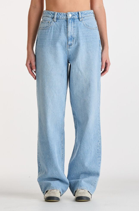 Lee Jeans High Baggy Jean - Horizon Blue
