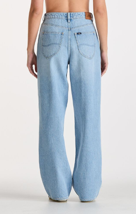 Lee Jeans High Baggy Jean - Horizon Blue