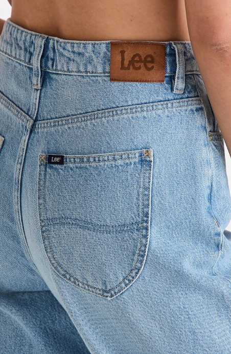Lee Jeans High Baggy Jean - Horizon Blue