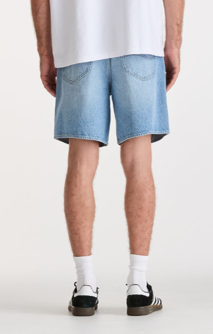 Lee Jeans L-Four Baggy Denim Short - Skybound Blue