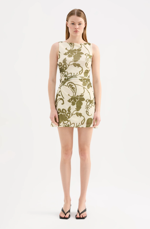 Nude Lucy Dahlia Mesh Mini Dress - Dahlia