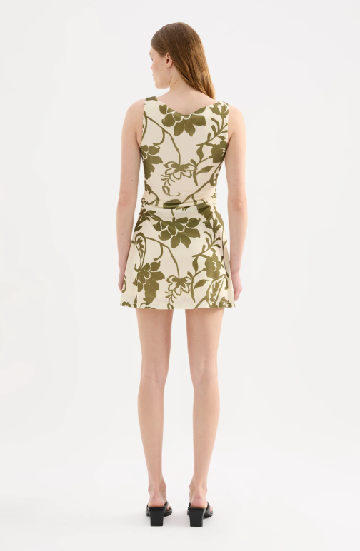 Nude Lucy Dahlia Mesh Mini Dress - Dahlia