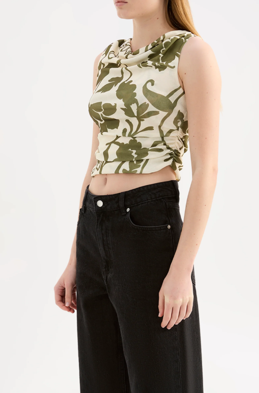 Nude Lucy Dahlia Mesh Top - Dahlia