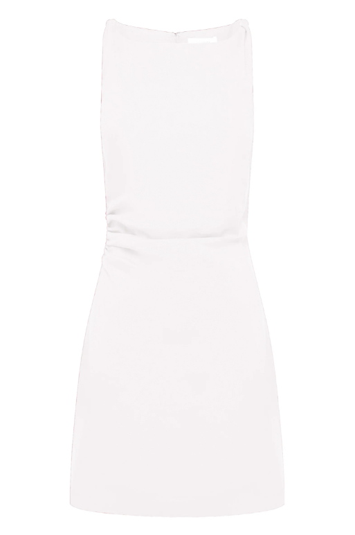 Nude Lucy Lotta Linen Mini Dress - White