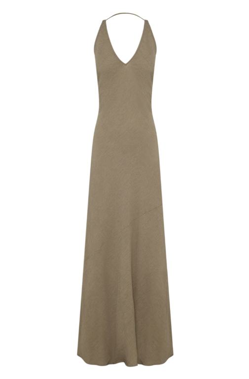 Nude Lucy Winfield Maxi Dress - Deep Sage