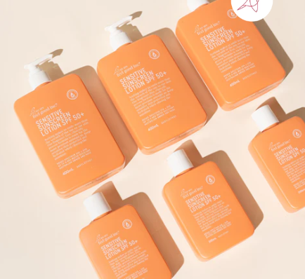 We Are Feel Good Inc Sensitive Sunscreen Lotion SPF 50+ 400ml