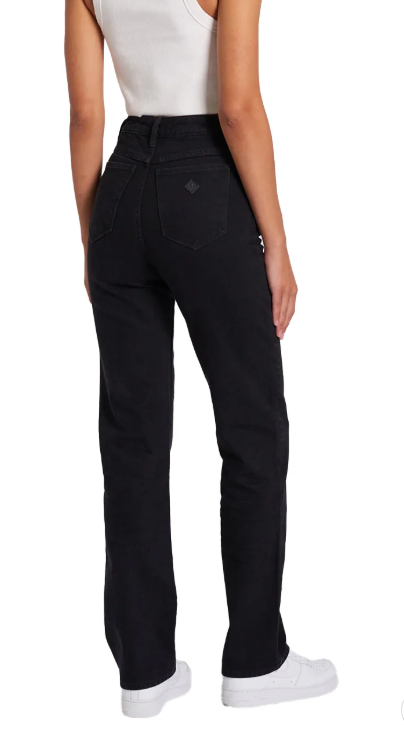 Abrand 94 High Straight Jean - Blacklight - Jet Black