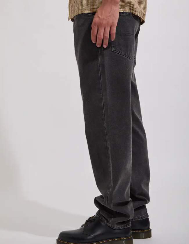 Abrand A4 Taper Jean - Bazza - Washed Black