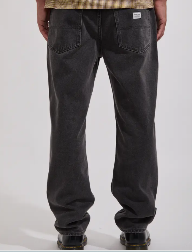 Abrand A4 Taper Jean - Bazza - Washed Black