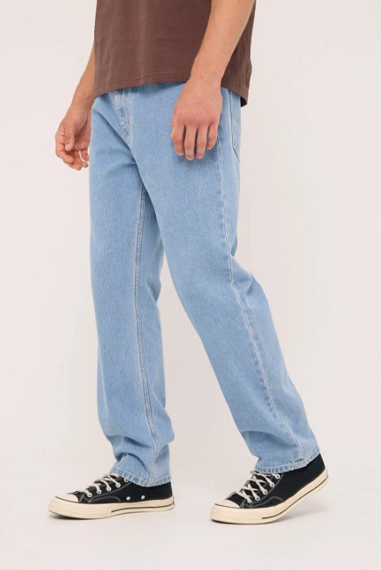 Abrand A4 Taper Jean - Derek - Bleached Vintage Indigo