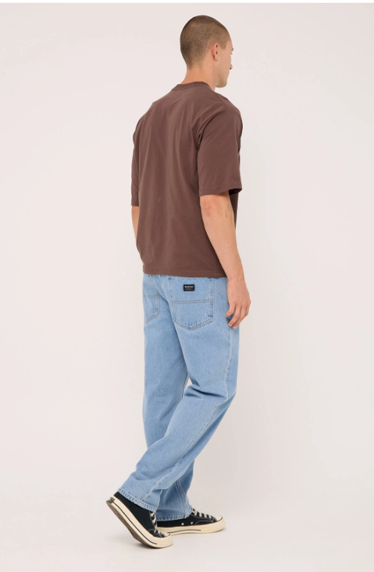 Abrand A4 Taper Jean - Derek - Bleached Vintage Indigo