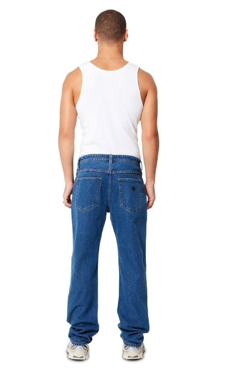Abrand A3 Straight Jean - Peter - Mid Vintage Indigo