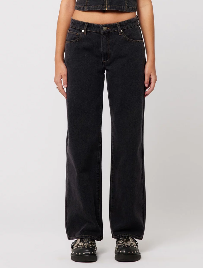 Abrand 99 Baggy Jean - Cara - Washed Black
