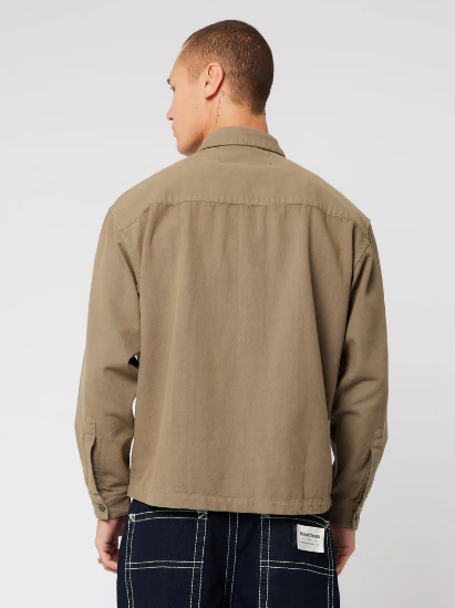 Abrand Bobby Long Sleeve Canvas Shirt - Brandy