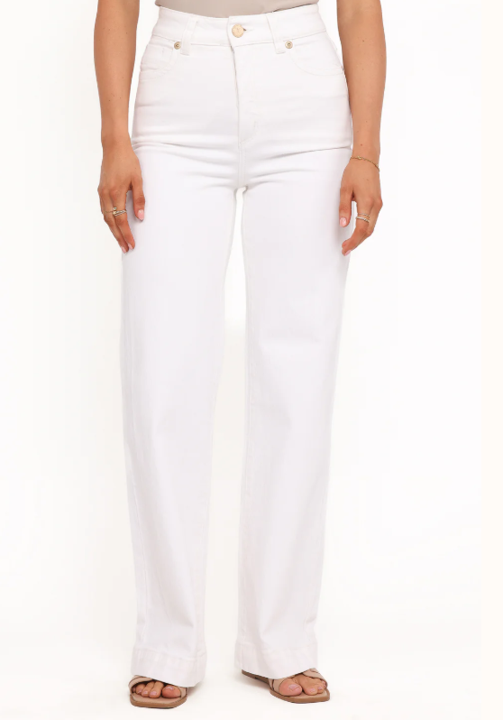 Abrand 94 High & Wide Jean - White Gold