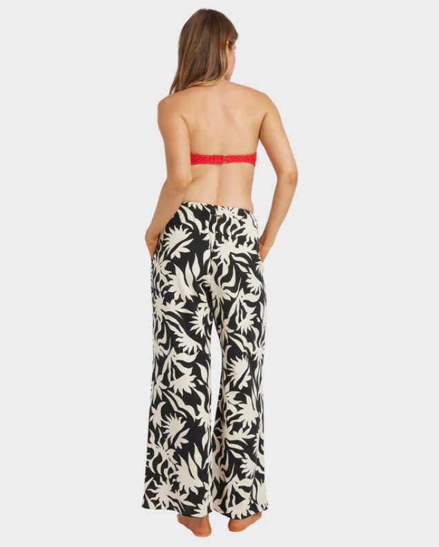 Billabong By My Side Pant - Black/White