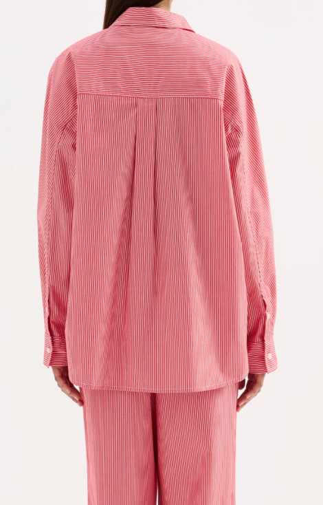 Nude Lucy Anouk Stripe Shirt-Red Stripe