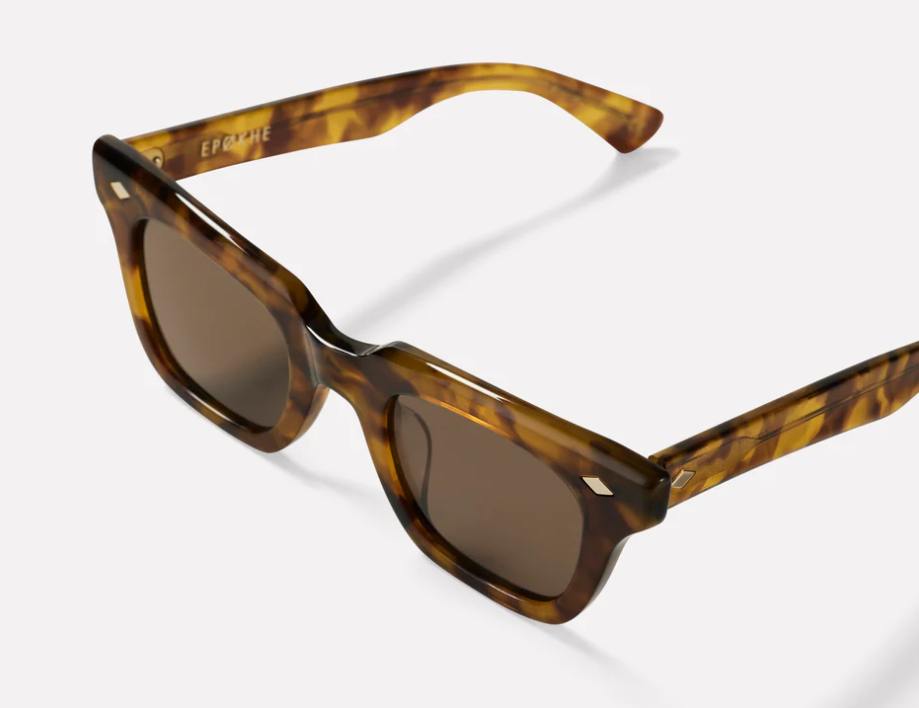 Epøkhe Stereo Sunglasses- Light Tortoise Polished/Bronze Polarized