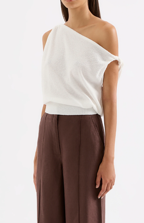 Nude Lucy Paras Knit Top - Salt
