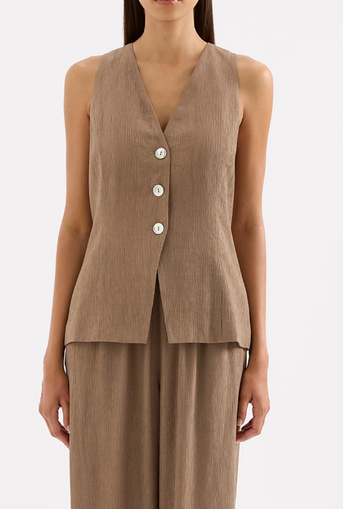 Nude Lucy Winfield Vest - Ash