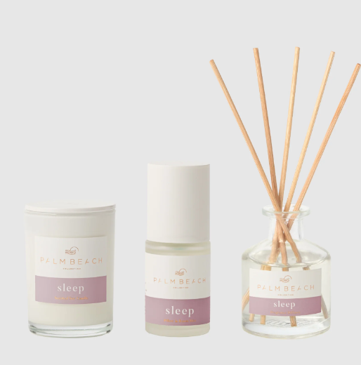 Palm Beach Collection Sleep Trio Gift Set Lavender / Eucalyptus / Falling Rain