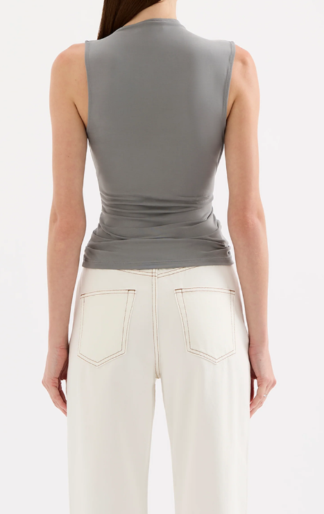 Nude Lucy Zelda Top - Pewter