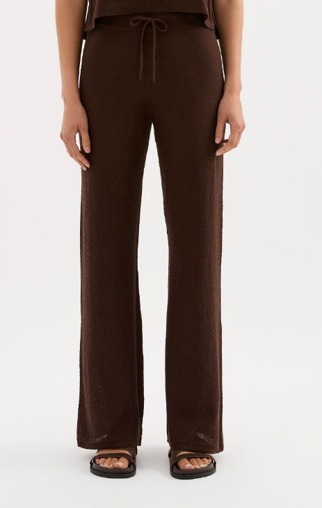 Nude Lucy Zosia Knit Pant - Chocolate