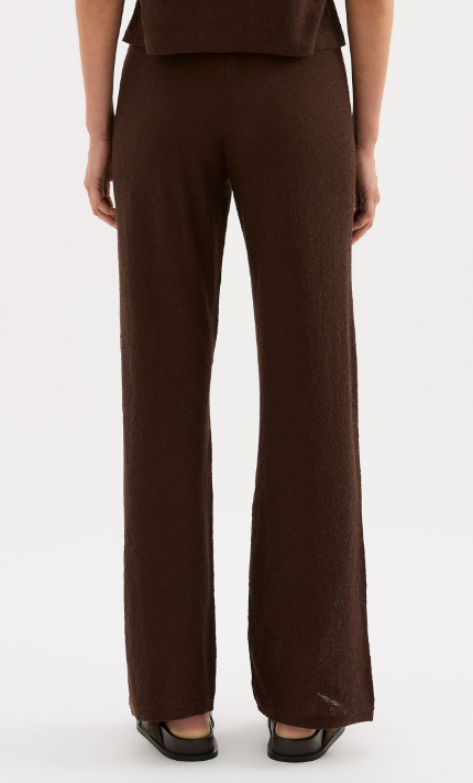 Nude Lucy Zosia Knit Pant - Chocolate