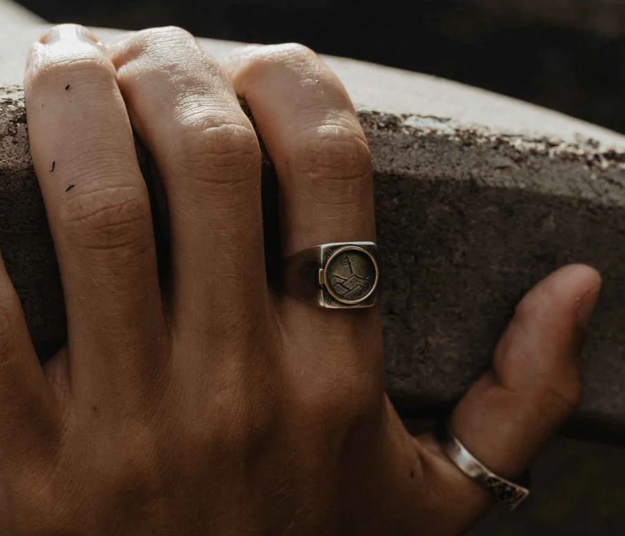 Sue The Boy Cordelia Ring 925 SIlver/Brass