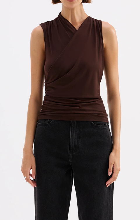 Nude Lucy Zelda Top - Raisin
