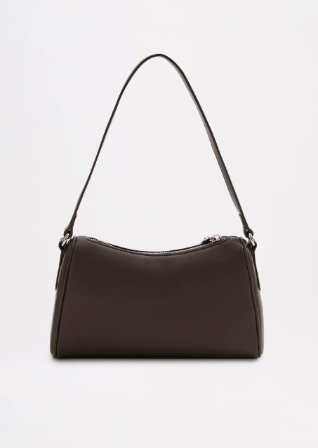 Nude Lucy Carin Shoulder Bag - Espresso